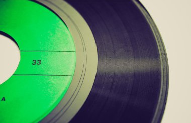 Retro görünüm Vinil plak