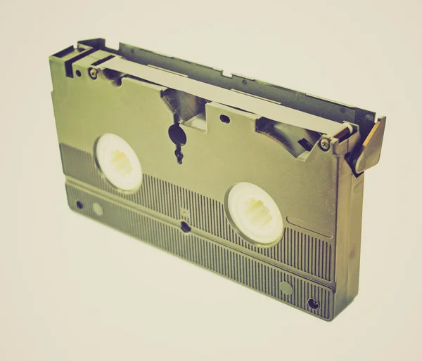 Retro look Video tape — Stock Photo, Image