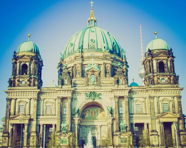 Retro-Look Berliner Dom — Stockfoto