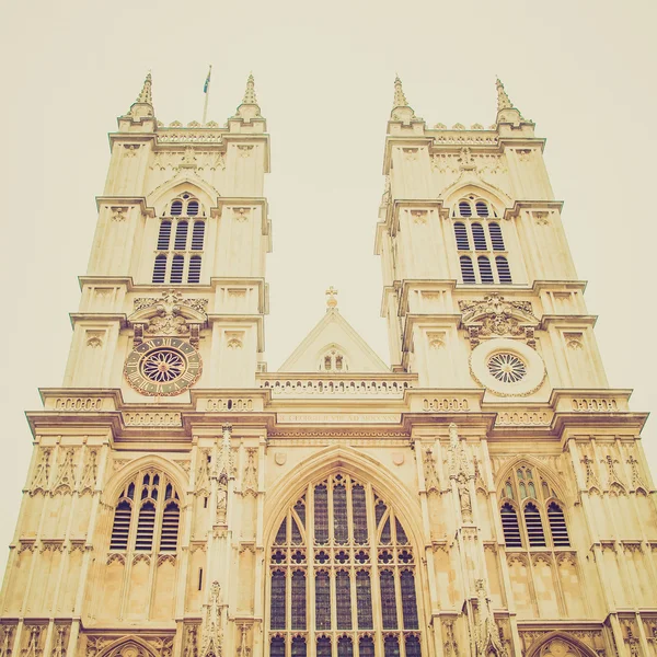 Vintage olhar Westminster Abbey — Fotografia de Stock