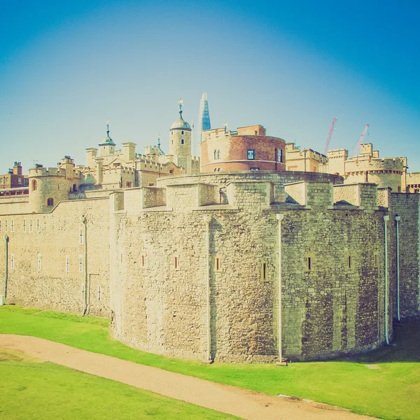 Mirada Vintage Torre de Londres — Foto de Stock