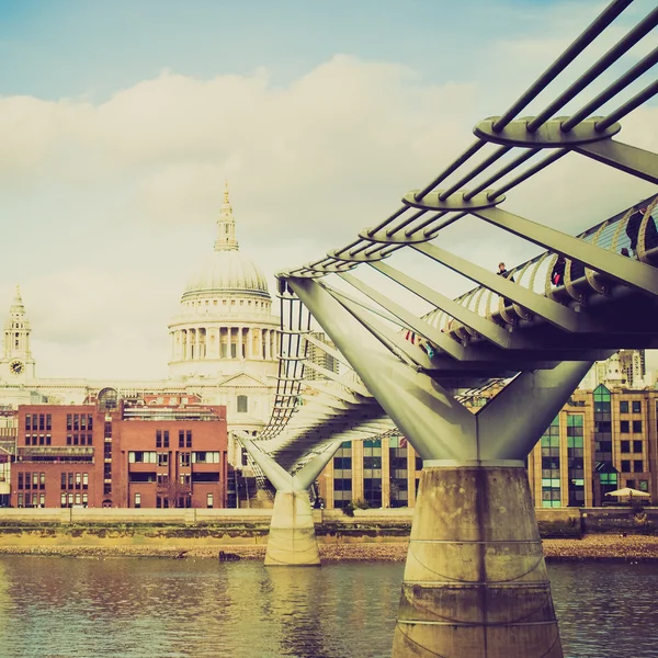 Vintage look Saint Paul, UK — Stock Photo, Image