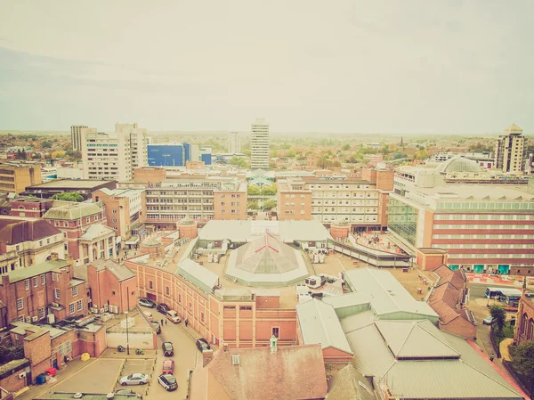 Retro ματιά Πόλη του Coventry — Φωτογραφία Αρχείου