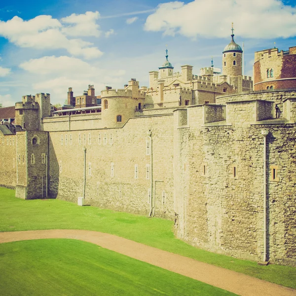 Look vintage Torre di Londra — Foto Stock