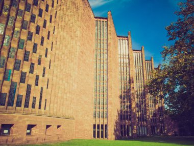 Retro görünüm Coventry Katedrali