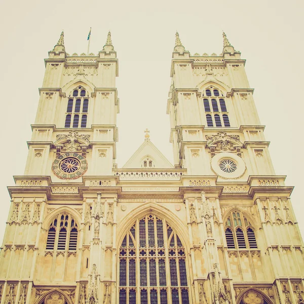 Vintage olhar Westminster Abbey — Fotografia de Stock