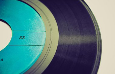 Retro görünüm Vinil plak