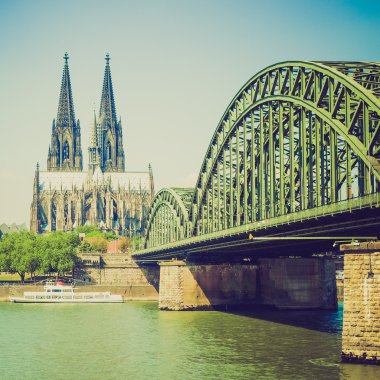 Retro görünüm Koeln görünümü