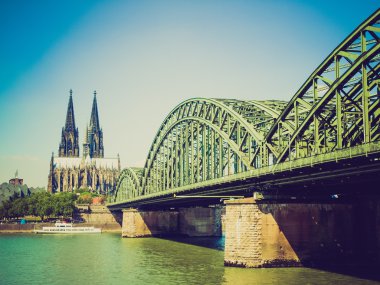 Retro görünüm Koeln görünümü