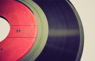 Retro görünüm Vinil plak