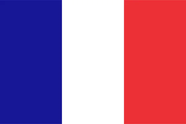 Franse vlag — Stockfoto