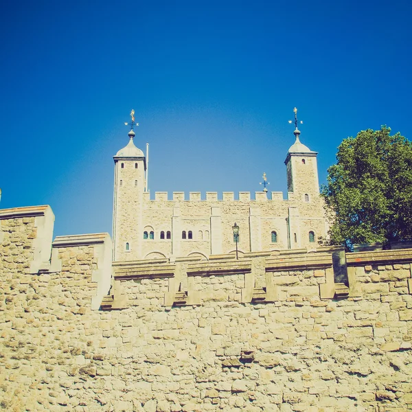 Vintage olhar Torre de Londres — Fotografia de Stock