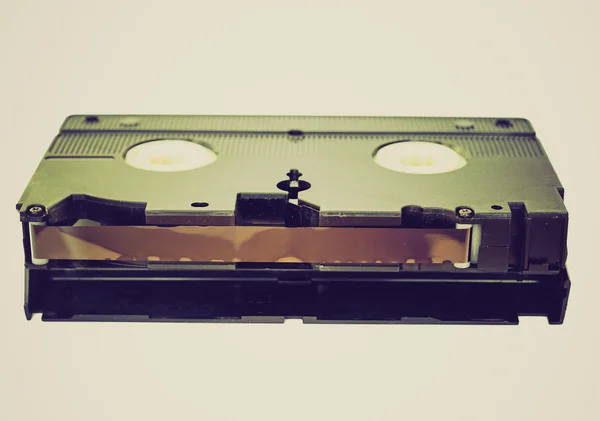 Retro look Video tape — Stock Photo, Image