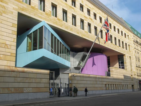 Embajada británica Berlín — Foto de Stock