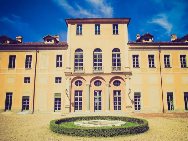 Αναδρομικό βλέμμα villa della regina, Τορίνο — Φωτογραφία Αρχείου