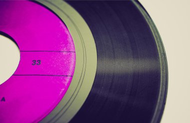 Retro görünüm Vinil plak