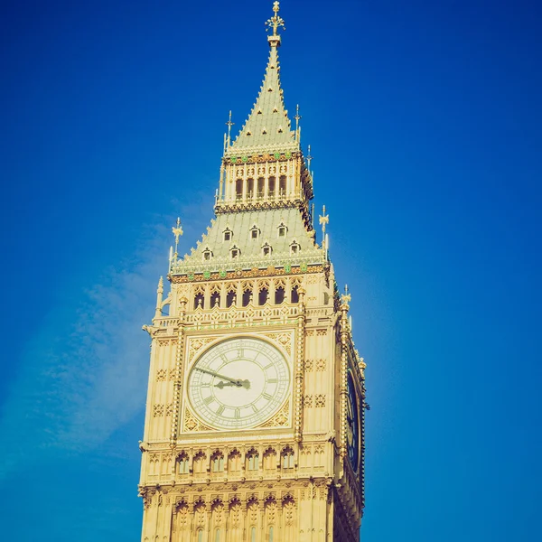 Big ben retro vzhled — Stock fotografie