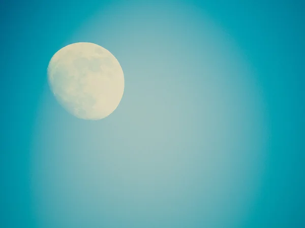 Olhar retrô Lua cheia — Fotografia de Stock