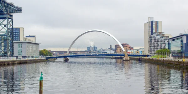 River Clyde in Glasgow — Stock Photo, Image