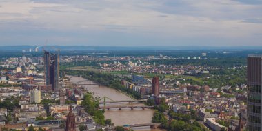 Frankfurt am main, Almanya - panorama