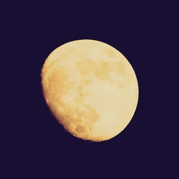 Retro-Look Vollmond — Stockfoto