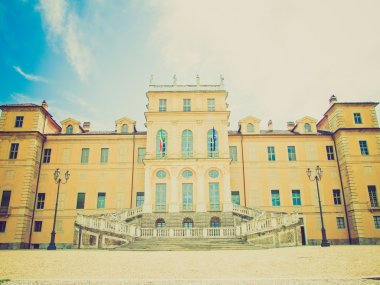 Retro görünüm villa della regina, Torino