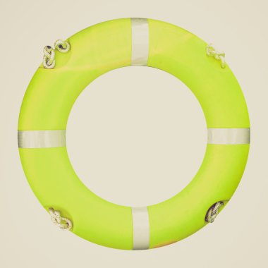 Retro görünüm lifebuoy