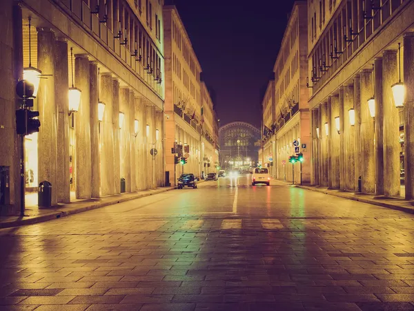 ローマを経由してレトロな外観,トリノ — ストック写真