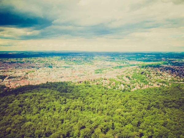 Retro look Stuttgart, Germany — Stock Photo, Image