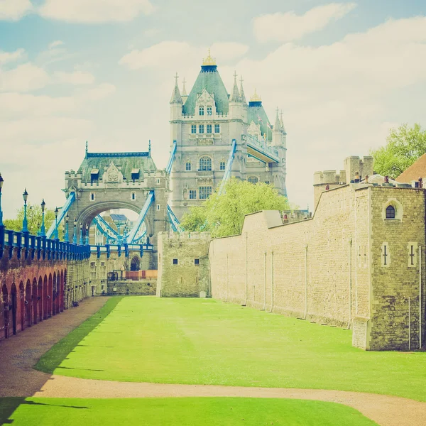 Mirada Vintage Torre de Londres —  Fotos de Stock