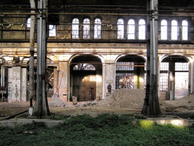 terk edilmiş fabrika
