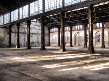terk edilmiş fabrika