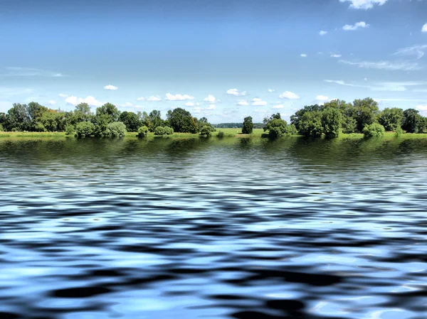 Floden Elbe — Stockfoto