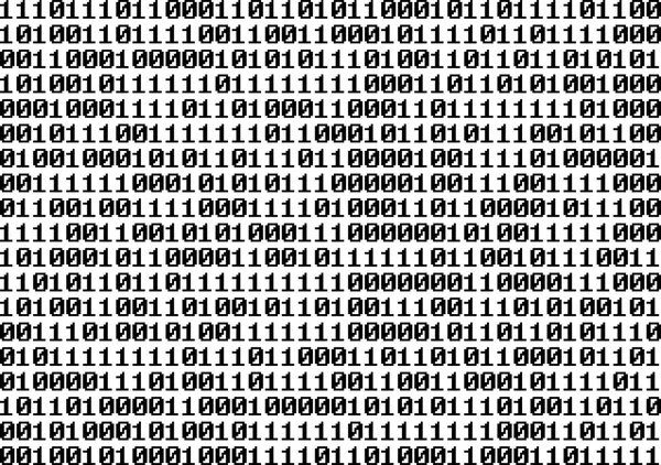 Numeric binary sequence — Stock Photo, Image