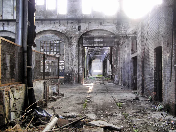 Verlassene Fabrik — Stockfoto