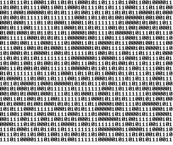 Numeric binary sequence — Stock Photo, Image
