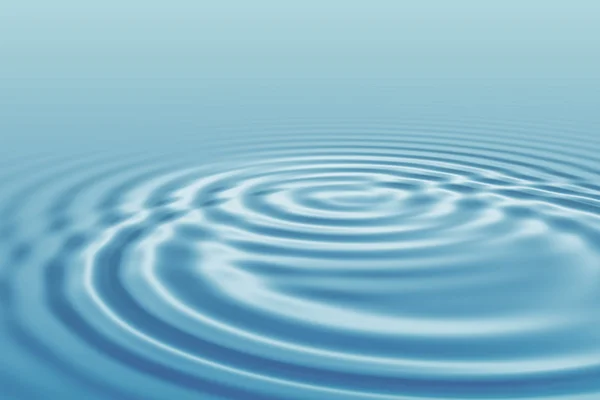 Rippled water waves illustration background — Stock Photo, Image