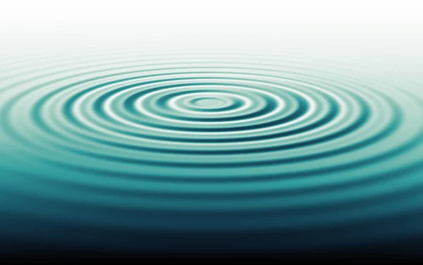 Rippled water waves — Stock Photo, Image