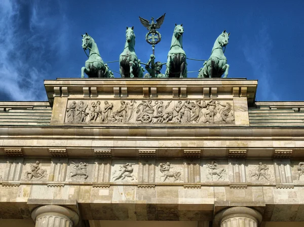 Brandenburger tor, Berlín — Stock fotografie