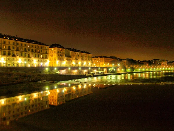 Nehir po, Torino — Stok fotoğraf