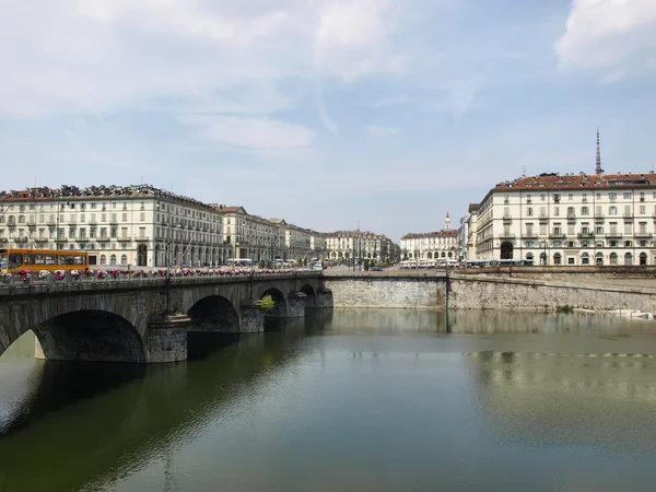 Piazza vittorio, Turín — Stock fotografie