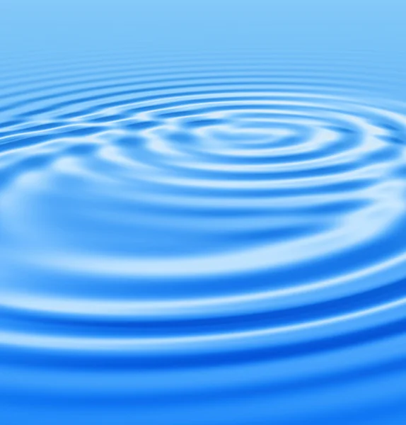 Rippled water waves illustration background — Stock Photo, Image