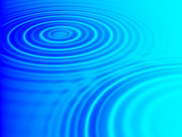 Background illustration of rippled water circle waves — Stock Photo, Image