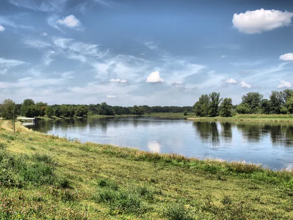 Elbe river — Stock Photo, Image