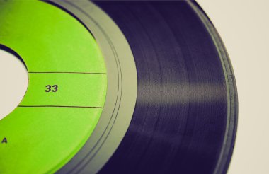 Retro görünüm Vinil plak