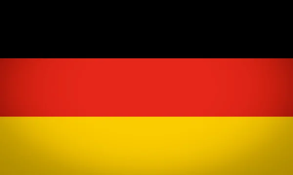 Bandera de Alemania vigila — Foto de Stock