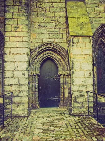 Retro söker glasgow cathedral — Stockfoto