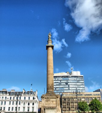 Scott anıt, glasgow - hdr