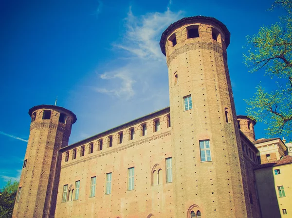 Mirada retro Palazzo Madama, Turín — Foto de Stock