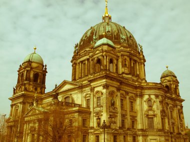 retro görünümlü Berliner dom